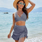 👙2025 Neuer Typ 50 % RABATT💥Bikini-Sets mit hoher Taille für Damen, Bauchkontrolle, Gingham